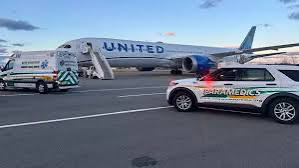 United Airlines Flight to Newark Makes Emergency Landing, 160 Injured Passengers Removed