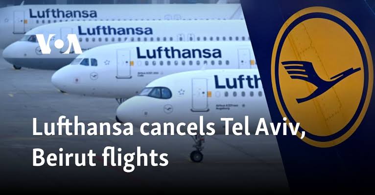 Lufthansa extends suspension of flights to Tel Aviv