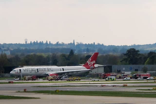 Virgin Atlantic flight: Flight from JFK Airport to London Heathrow cancelled after car crashes into plane’s engine on runway