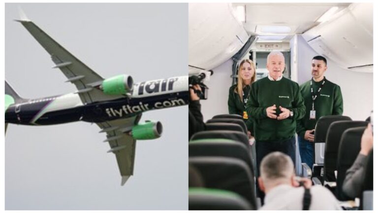 Flair Airlines Flight with Over 200 Passengers Makes Emergency Landing After Passenger Threatens to Kill Flight Attendant