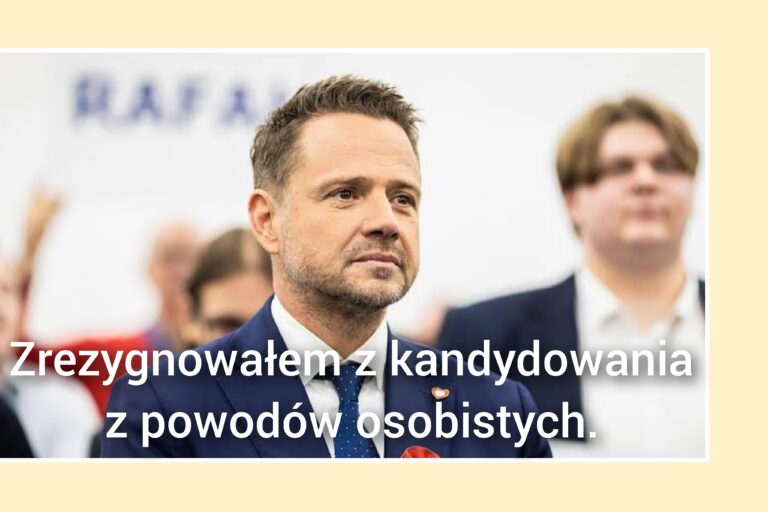 Szokujące Wycofanie: Rafał Trzaskowski Rezygnuje z Wyścigu o Prezydenturę Polski w Świetle Zarzutów o Korupcję