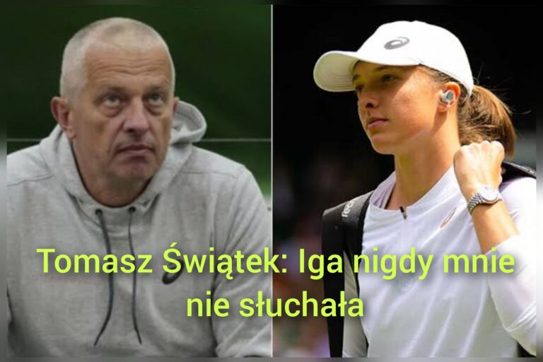 Iga Świątek: Ojciec ujawnił, dlaczego rozstał się z córką – „Nie jestem gotowy na szalonych rodziców, ona mnie nie słucha”