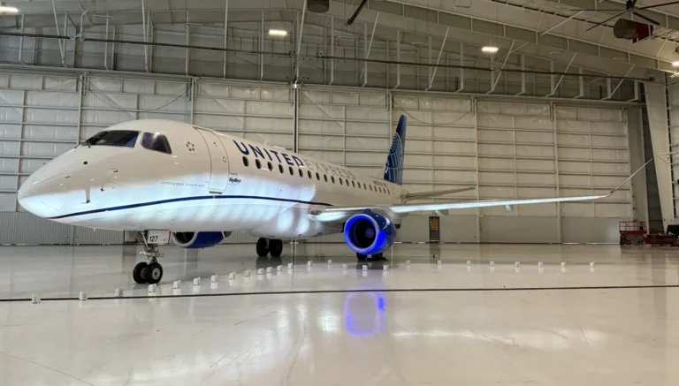United Airlines Completes First Starlink Installation on Regional Aircraft