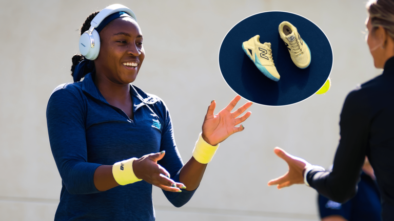 Coco Gauff launches new, everyday sneaker for 21st birthday—with grandma’s hel