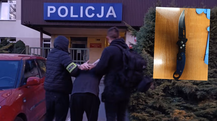 Dantejskie sceny w autobusie w Krakowie. 36-letni nożownik zatrzymany