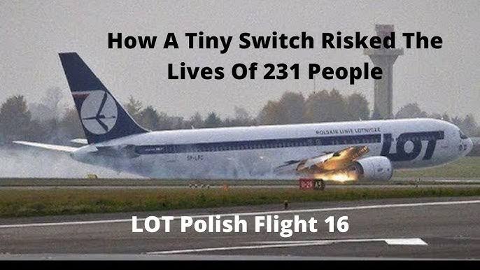 LOT Polish Airlines: Jak mały przełącznik zagroził życiu 231 pasażerów.