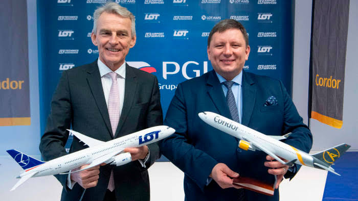 Prezes LOT Polish Airlines składa obietnice podczas trasy przeprosinowej w programie „Wstajesz i Wiesz” na TVN24.