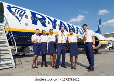 “Ryanair Fires Six Crew Members for Sleeping on Duty”