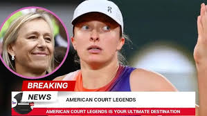 Legenda Martina Navratilova przekazuje stanowczą radę Idze Świątek po porażce w Indian Wells.