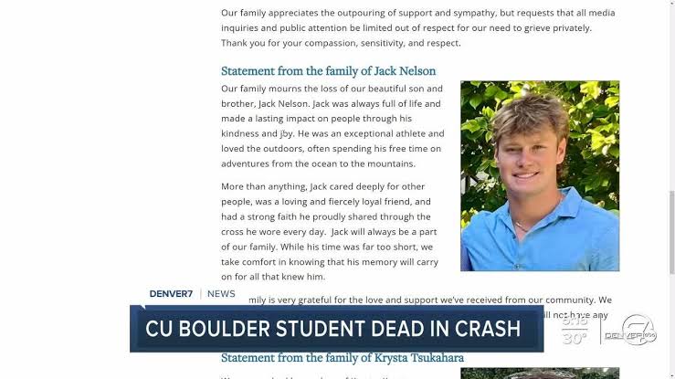 CU Boulder community mourns the loss of a student in California Cybertruck crash