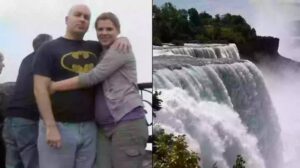 Tourists who were pictured at Niagara Falls caught heartbreaking last moments before horrific incident
