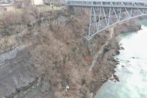 Man Survives After Pickup Truck Crashes Through Fence and into Niagara Falls Gorge
