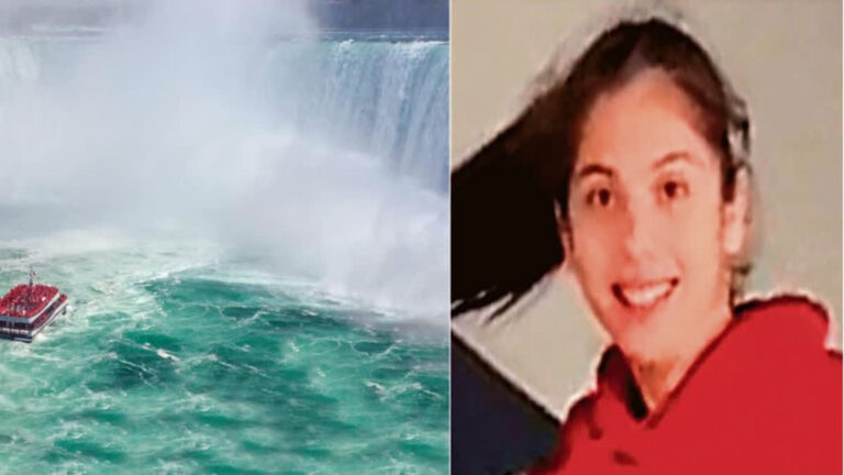 Sightseeing Turns Tragic as Girl Drops  Into Niagara Falls
