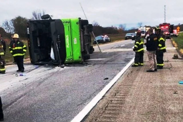 28 Injured, 1 Critically, After Tour Bus Flips on the Way to Niagara Falls On Going Investigation
