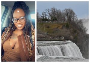 Chaos Near Niagara Falls as Older Woman Is Knocked to the Ground