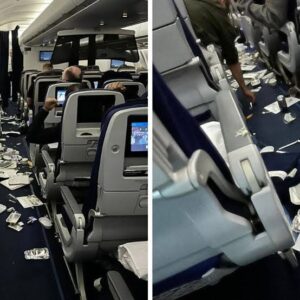 Shocking’ turbulence that hit Lufthansa flight from Texas puts seven in hospital