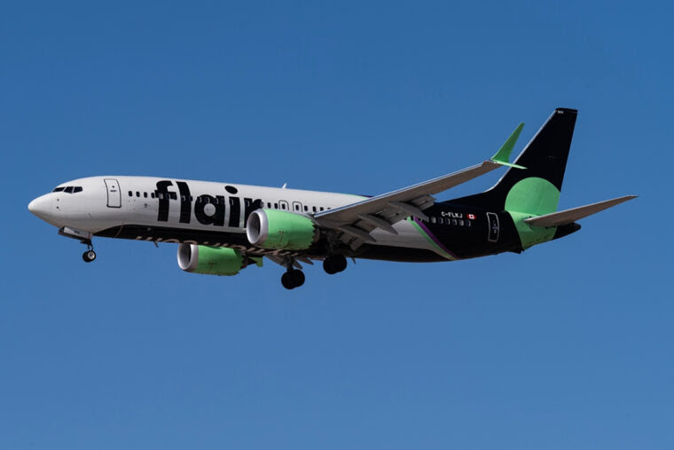 Flair Airlines 737 Captain Injured After Bird Strike Shatters Cockpit Window