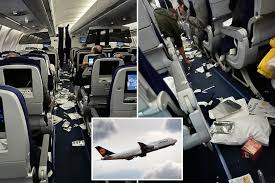 Shocking’ turbulence that hit Lufthansa flight from Texas puts seven in hospital