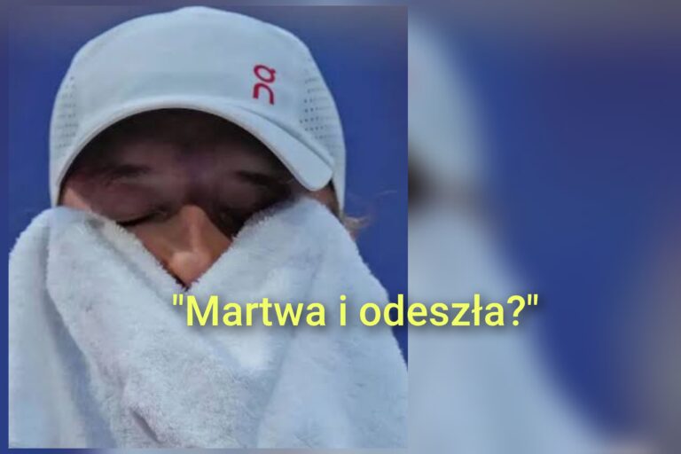„Martwa i odeszła”? Tajemniczy wpis Igi Świątek na platformie X wywołał panikę wśród fanów