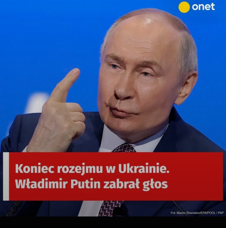 Koniec rozejmu w Ukrainie. Władimir Putin zabrał głos