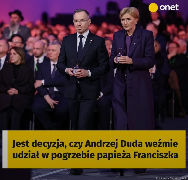 Andrzej Duda weźmie udział w pogrzebie papieża Franciszka