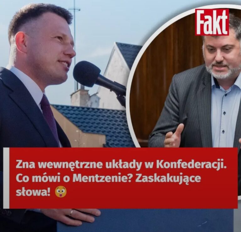 Zna wewnętrzne układy w Konfederacji. Co mówi o Mentzenie? “Reszta musi siedzieć cicho”