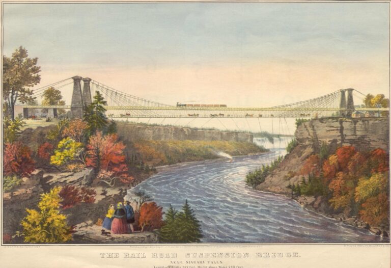 “Fatal Construction Mishaps Strike Niagara Falls Bridges Claimed 100 Lives