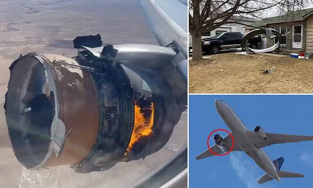 Panic in the Sky: United Airlines Flight 328 Suffers Mid-Air Engine Fire Over Colorado”