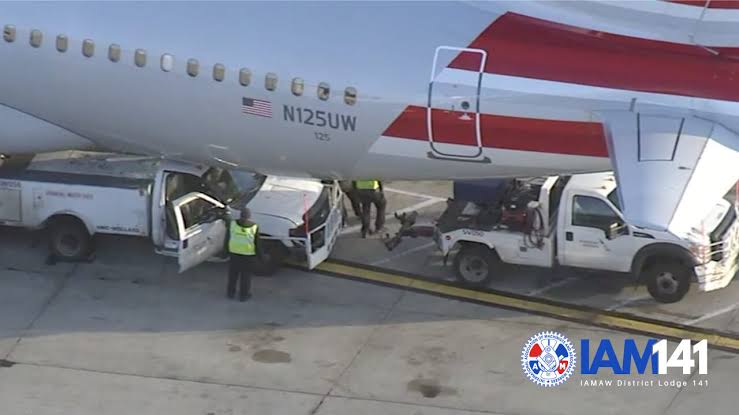 American Airlines Flight Collides With A Moving Vehicle Explodes Into Flames,Claimed 14 Lives