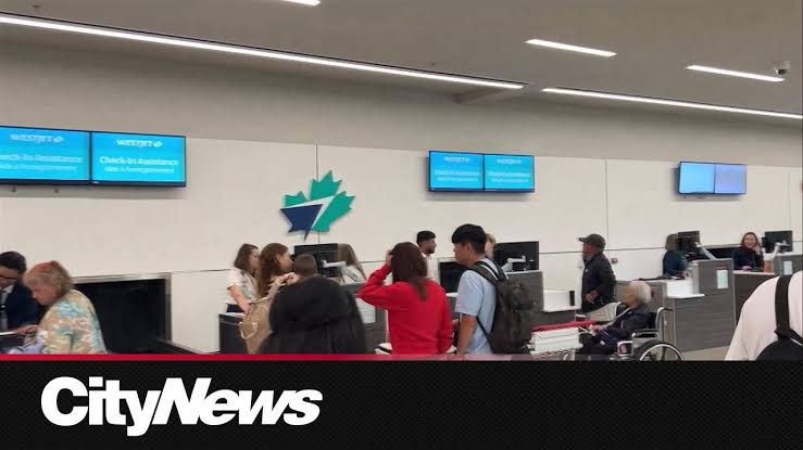 Passengers face waiting game in Calgary after hail damages WestJet planes