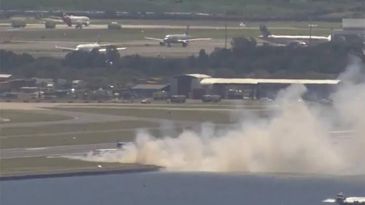 Qantas Flight Escapes Disaster After Engine Failure During Takeoff