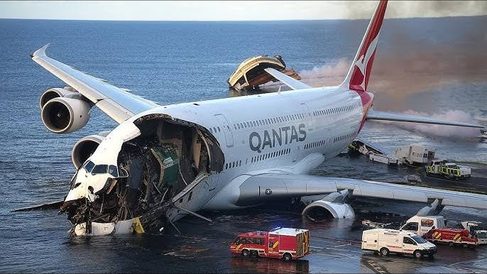 “Qantas Flight Plunges After Mid-Air Engine Failure: Passengers Recount Harrowing Ordeal”
