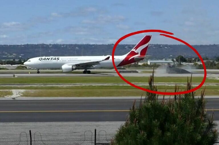 Qantas Airways Flight With 180 Passengers Rolls Off Runway: