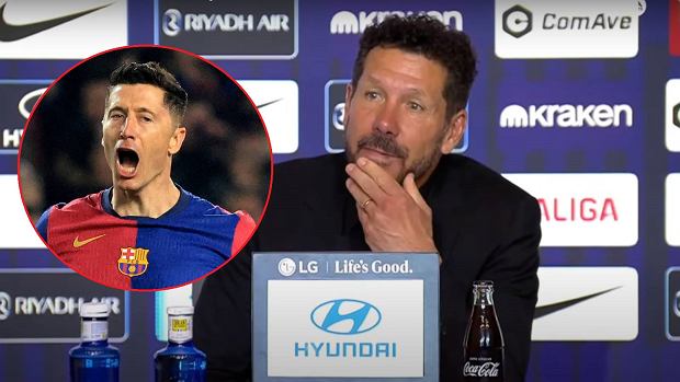 Lewandowski Simeone wyszedł na konferencję. Nagle padło: Lewandowski