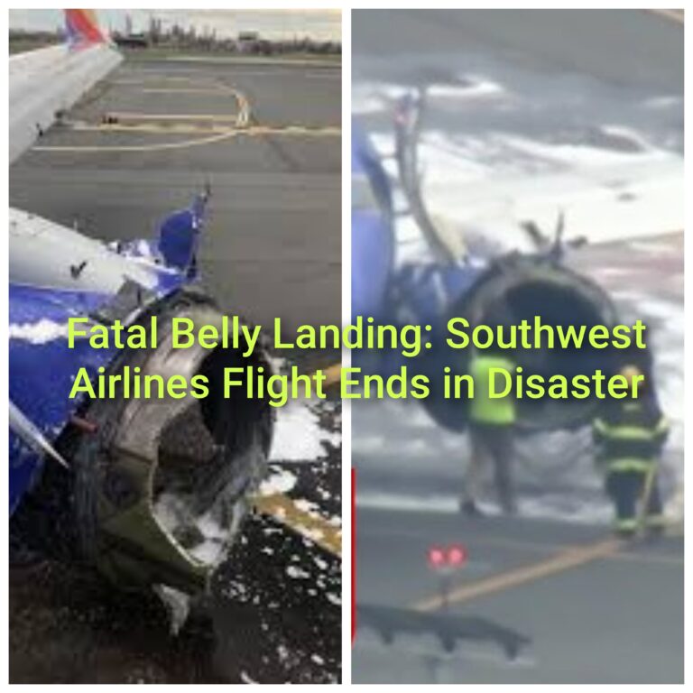 Fatal Belly Landing: Southwest Airlines Flight Ends in Disaster