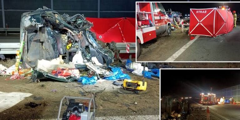 Kierowca pod prąd powoduje śmiertelne zderzenie czołowe na autostradzie A2 w pobliżu Wiskitek