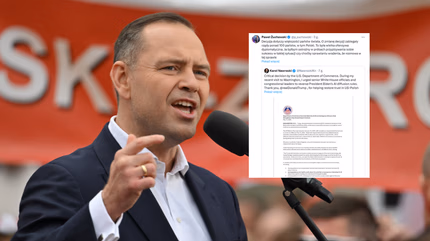 Karol Nawrocki chciał “przypisać sobie sukces”? Błyskawiczna reakcja dziennikarza