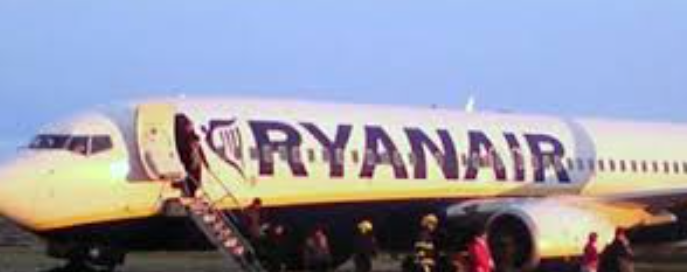 Ryanair Flight With 156 Passengers Rolls Off Runway