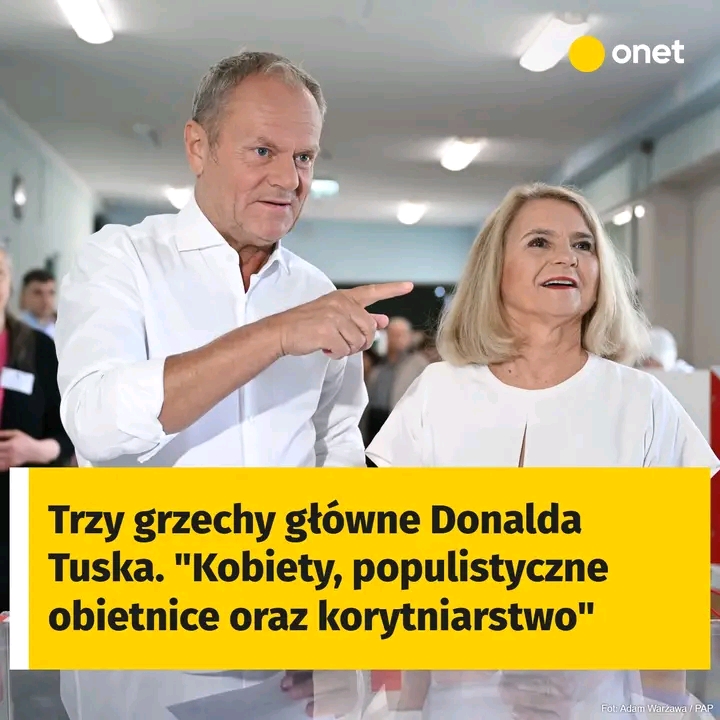 Trzy grzechy główne Donalda Tuska. “Kobiety, populistyczne obietnice oraz korytniarstwo”