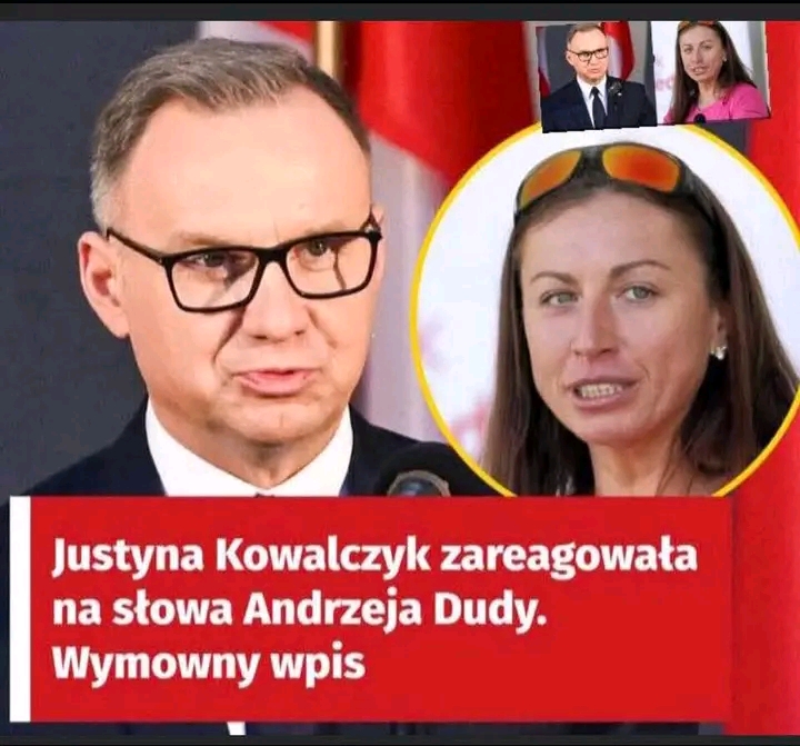 Justyna Kowalczyk jasno po słowach Andrzeja Dudy
