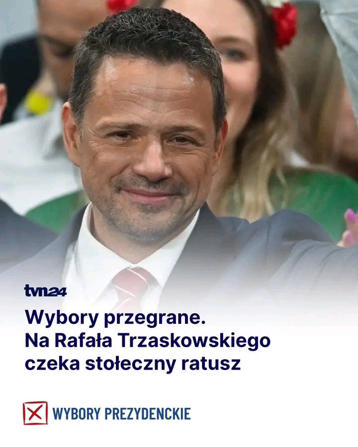 Rafał Trzaskowski nie będzie prezydentem Polski. Pozostaje jednak prezydentem Warszawy, a przed nim jeszcze cztery lata rządzenia stolicą. Link w komentarzu Fot. PAP/Radek Pietruszka