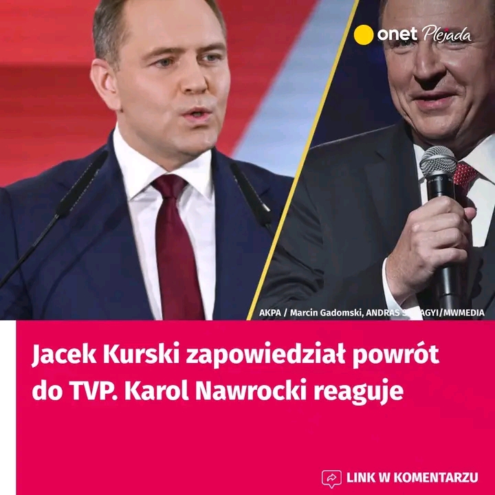 Jacek Kurski planuje powrót do TVP, co wywołało reakcję Karola Nawrockiego. Zaskakujące słowa padły podczas rozmowy z dziennikarzem.
