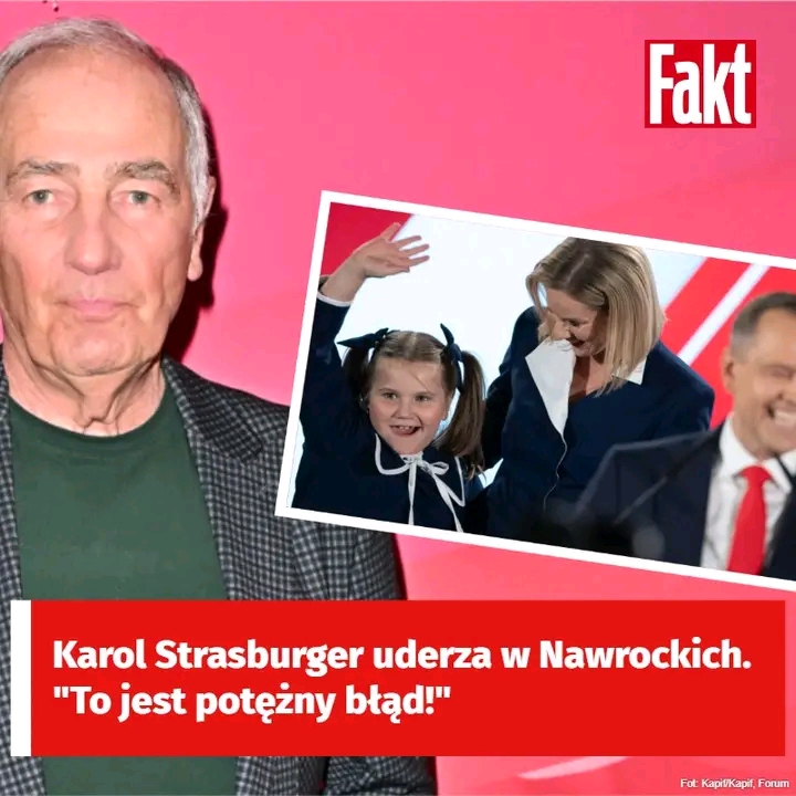 Karol Strasburger krytykuje Nawrockich w sprawie córki. “To jest potężny błąd”