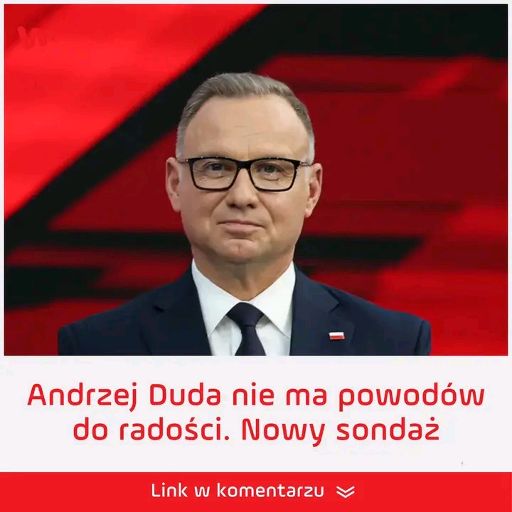 Andrzej Duda nie ma powodów do radości. Nowy sondaż