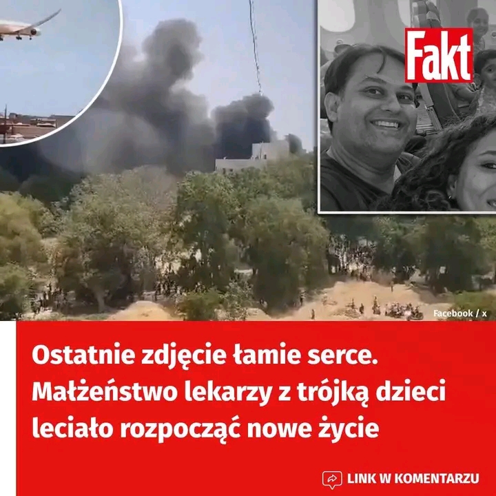 Ostatnie zdjęcie łamie serce. Małżeństwo lekarzy z trójką dzieci leciało rozpocząć nowe życie