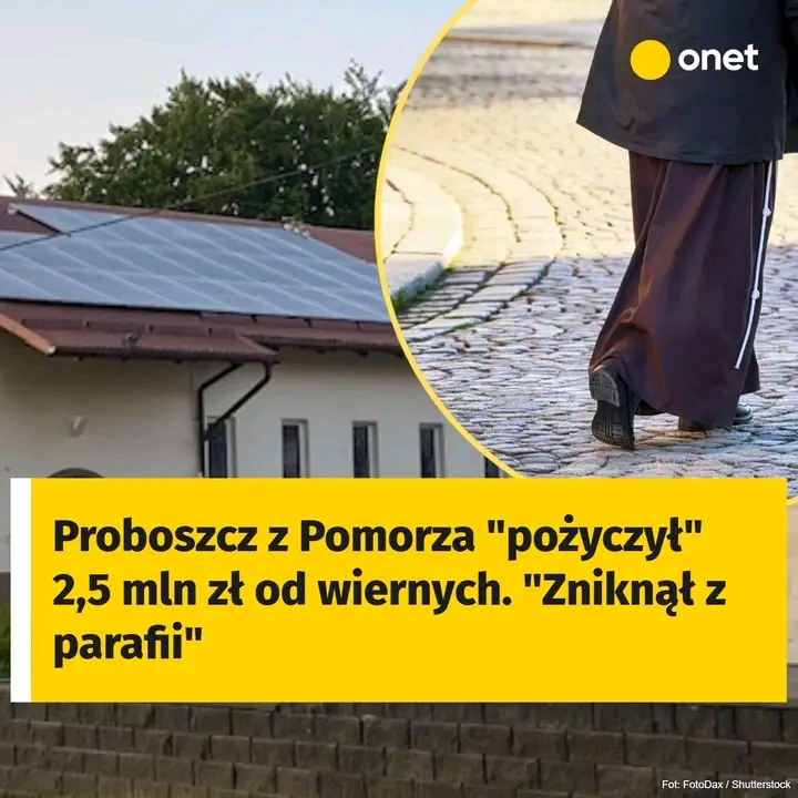 Ksiądz zapadł się pod ziemię. Wierni czekają na swoje pieniądze