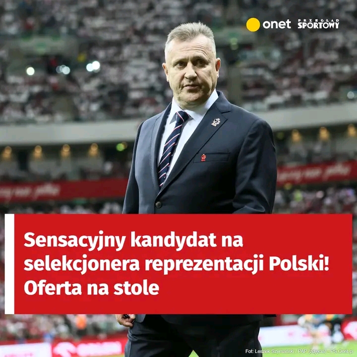 Sensacyjny kandydat na selekcjonera reprezentacji Polski! Oferta na stole