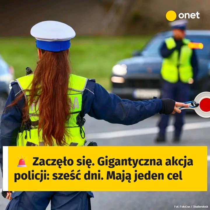 Zaczęło się. Gigantyczna akcja policji: sześć dni, w tym 24-godzinny “maraton”. Mają jeden cel