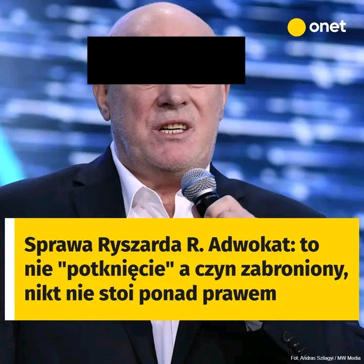 Sprawa Ryszarda R. Adwokat: to nie “potknięcie” a czyn zabroniony, nikt nie stoi ponad prawem