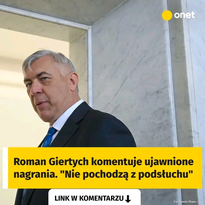 Roman Giertych komentuje ujawnione nagrania. “Nie pochodzą z podsłuchu”